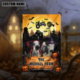 Joycorners Farm Speckle Park Halloween Custom Name 3D Flag