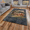 Joycorners Texas Longhorn Farming Rug