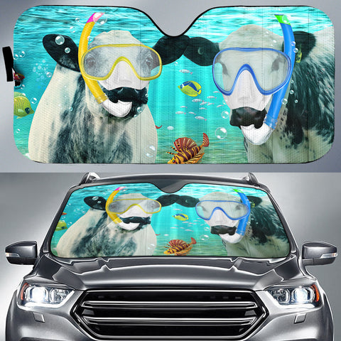 Joycorners Speckle Park Diving All Over Printed 3D Sun Shade