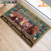 Joycorners Beefmaster Hope You Bought Alcohol Custom Name Doormat