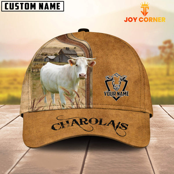 Joycorners Custom Name Charolais Classic Cap