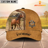 Joycorners Custom Name Horse Classic Cap