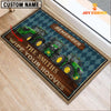 Joycorners Tractor Wipe Your Hooves Custom Name Doormat