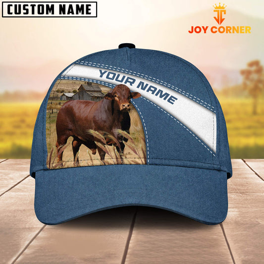 Joycorners Custom Name Beefmaster Jean Pattern Classic Cap