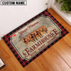 Joycorners Beefmaster Faith Family Farming Custom Name Doormat
