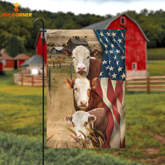 Joycorners Hereford Farming 3D Flag