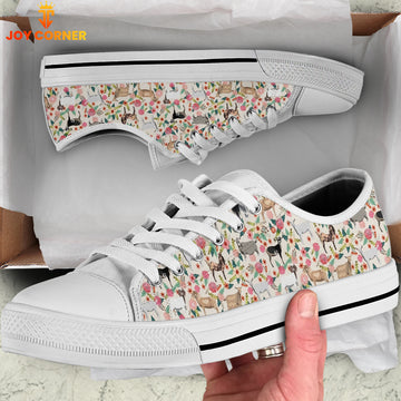 Joycorners Goat Flower Pattern Shoes