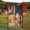 Joycorners Simmental Pattern America Farming 3D Flag