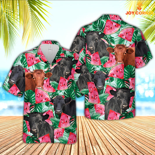 Joycorners Dexter Watermelon 3D Hawaiian Shirt