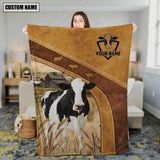 Joycorners Holstein Custom Name Blanket Collection