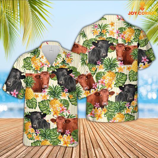 Joy Corners Dexter Pineapple Pattern Hawaiian Shirt