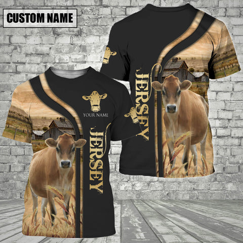 Joycorners Customized Name Name Jersey On The Farm 3D T - Shirt 2023