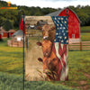 Joycorners Red Angus Farming 3D Flag