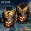 Joycorners Personalized Name Halloween Limousin Out Of Pumpkin 3D Full