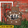 Joy Corners Personalized Name Holstein Happiness 3D Apron