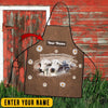 Joy Corners Personalized Name Brahman Happiness 3D Apron