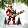Joycorners Custom Name Carpenter Ornament, Christmas Gift Ornament 2D Flat LM2111