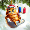 Joycorners Croissant Christmas Ornament, Personalized Ornament 2D Flat LM2211