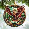 Joycorners Custom Name Mexico Ornament, Christmas Gift for Mexico Lover 2D Flat LM2211