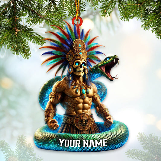 Joycorners The Legend Of Huitzilopochtli Christmas Home Decor Christmas Ornament, Personalized Ornament 2D Flat LM2211