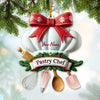 Joycorners Custom Name Ornament, Chef Hat Christmas 2D Flat LM2211