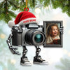 Joycorners Custom Name Photography Ornament, Family Photo Christmas Gift 2D Flat LM2111