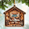 Joycorners Spa Christmas Ornament, Personalized Ornament 2D Flat LM2211