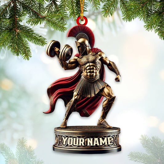 Joycorners Roman Soldier Christmas Home Decor Christmas Ornament, Personalized Ornament 2D Flat LM2211