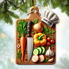 Joyccorners Custom Name Cutting Board Ornament 2D Flat LM2111