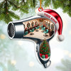 Joycorners Custom Name Hairdresser Ornament, Hair Salon Christmas Decoration39 2D Flat LM2111