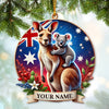 Joyccorners Custom Name Australia Ornament 2D Flat LM2111