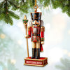 Joycorners Nutcracker Soldier Figurines Christmas Ornament, Personalized Ornament 2D Flat LM2211