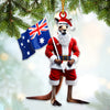 Joycorners Custom Name Australia Ornament, Australia Love Christmas Decoration 2D Flat LM2111