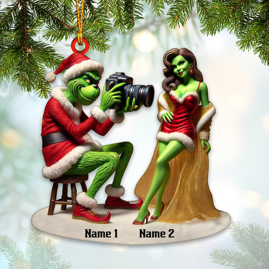 Joycorners ELF Home Decor Christmas Ornament, Personalized Ornament 2D Flat LM2211