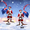 Joycorners Custom Name Australia Ornament, Australia Love Christmas Decoration 2D Flat LM2111
