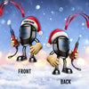 Joycorners Custom Name Welder Ornament, Welder Christmas Gift 2D Flat LM2211