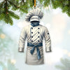 Joycorners Chef Outfit Ornament, Personalized Ornament 2D Flat LM2211