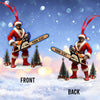 Joycorners Custom Name Carpenter Ornament, Christmas Gift Ornament 2D Flat LM2111
