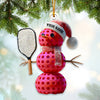 Joycorners Custom Name Pickle Ball Ornament, Christmas Gift Decoration 2D Flat LM2111