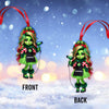 Joycorners Custom Name Hairdresser Ornament, Hair Salon Christmas Decoration 2D Flat LM2111