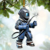 Joycorners Custom Name Ornament, Welder 2D Flat LM2211