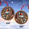 Joycorners Custom Name Ornament, Japan Design 2D Flat LM2211
