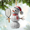 Joycorners Custom Name Pickle Ball Ornament, Christmas Gift Decoration 2D Flat LM2111