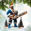 Joycorners Custom Name Carpenter Ornament, Christmas Gift Ornament 2D Flat LM2111