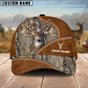 Joycorners Hunting Premium Brown Pattern ( Multi Animal Option ) Personalized Hats