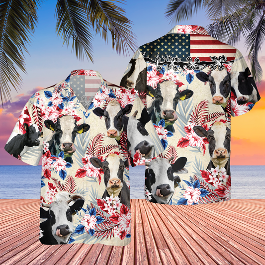 Joycorners Holstein Hawaiian Shirts 2023