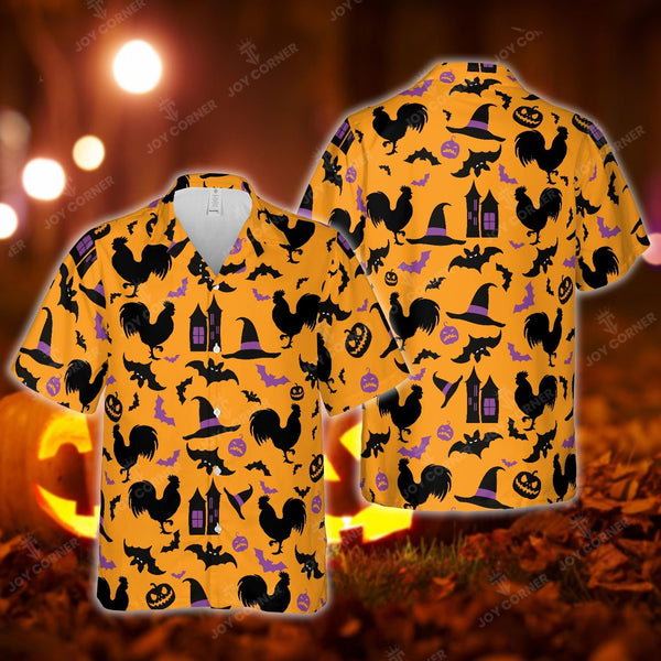 Joycorners Happy Halloween Chicken Pattern All Printed 3D Shirts