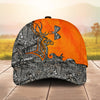 Joycorners Custom Name Orange Deer Hunting Apparels