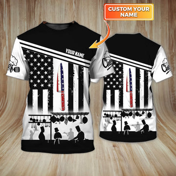 Joycorners Custom Master Chef 3D Shirt Men Women, Cook Shirt, Chef Tshirt, Gift For A Master Chef, Cook Uniform