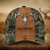 Joycorners Premium Skull Deer Hunting Printed Multicolor Personalized 3D Hat